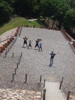 全長100mもある前方後円墳です！
