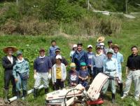 田植え集合写真