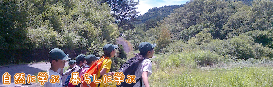 山に向かってヤッホー